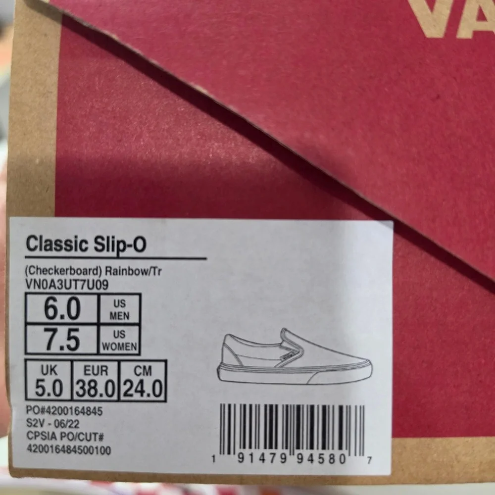 Vans classic slip